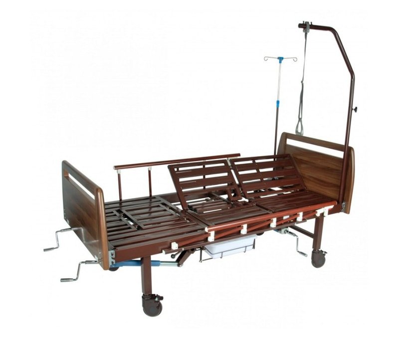 Кровать медицинская функциональная с механическим приводом Е-45А ММ-39